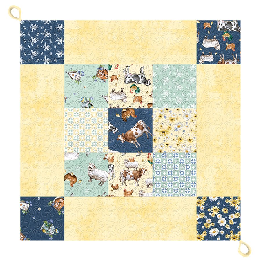 Friendly Farmstead Casserole Carrier Kit from Wilmington - Wilmington Prints from Fort Worth Fabric Studio