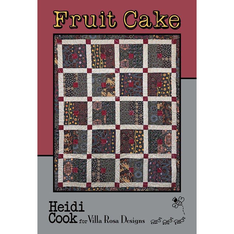 Fruit Cake Quilt Pattern PDF Download Pattern PDF by Villa Rosa Designs