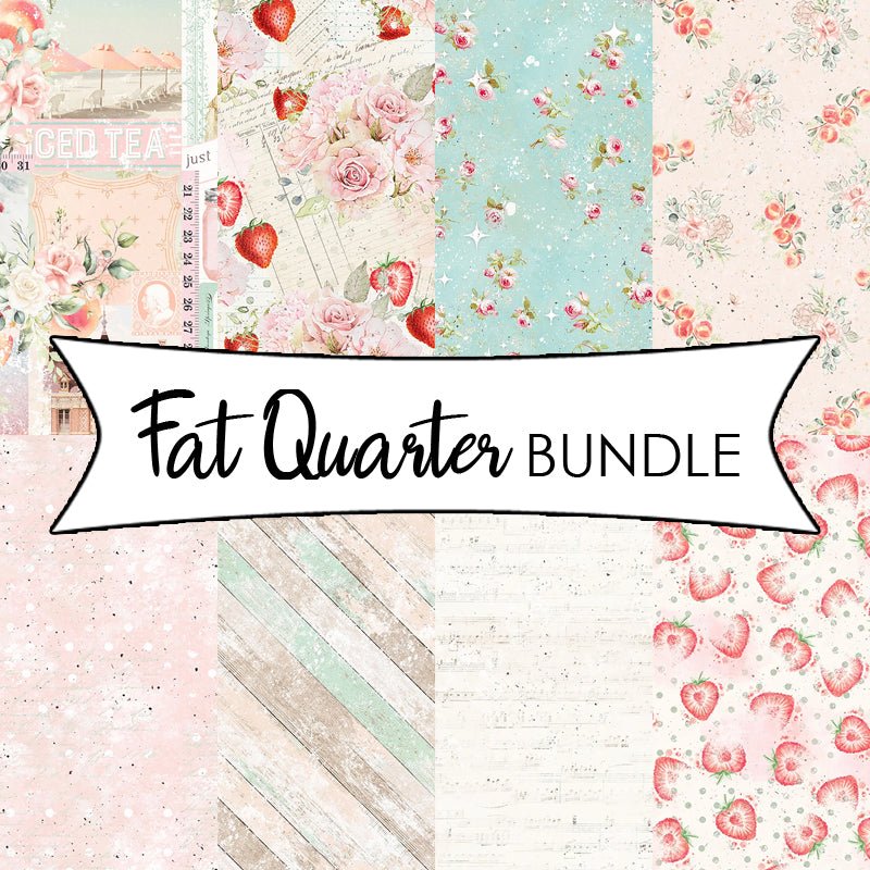 Fruits & Blossoms Fat Quarter Bundle - Blank Quilting from Fort Worth Fabric Studio