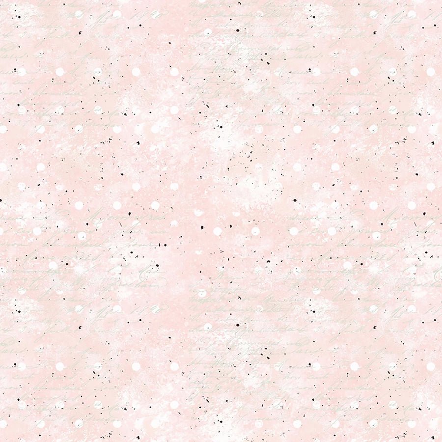 Fruits & Blossoms Textured Dots Blush - Blank Quilting from Fort Worth Fabric Studio