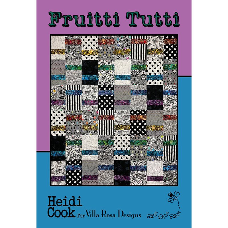 Fruitti Tutti Quilt Pattern - Villa Rosa Designs from Fort Worth Fabric Studio