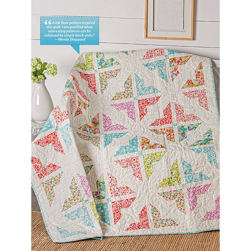 Fun Fat Quarter Quilts for Spring Pattern Book - Annie's Quilting from Fort Worth Fabric Studio