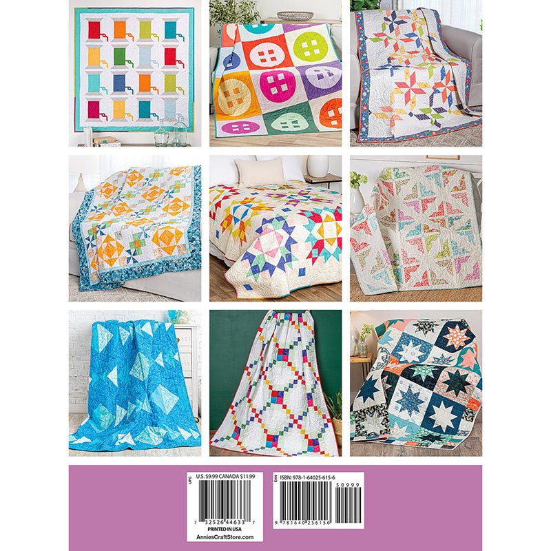 Fun Fat Quarter Quilts for Spring Pattern Book - Annie's Quilting from Fort Worth Fabric Studio