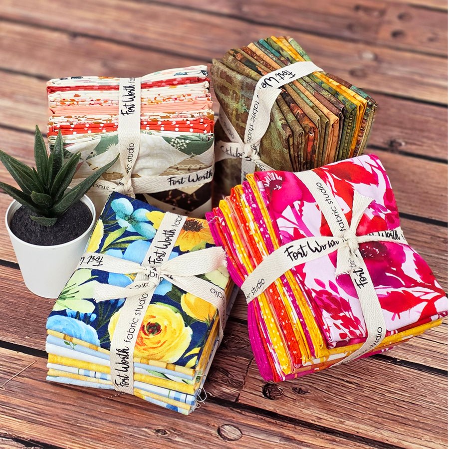 FWFS Fat Quarter Bundle of the Month Club - Fort Worth Fabric Studio from Fort Worth Fabric Studio