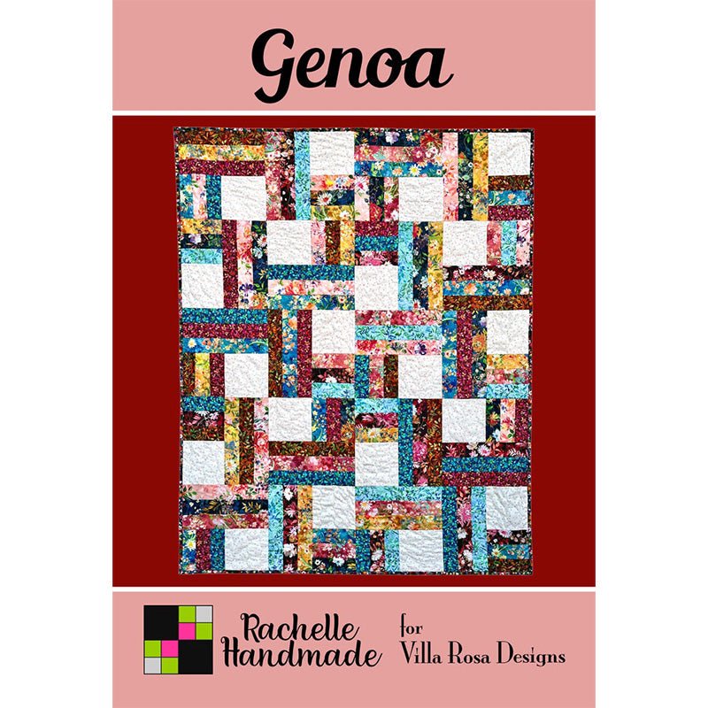 Genoa Quilt Pattern PDF Download - Villa Rosa Designs from Fort Worth Fabric Studio
