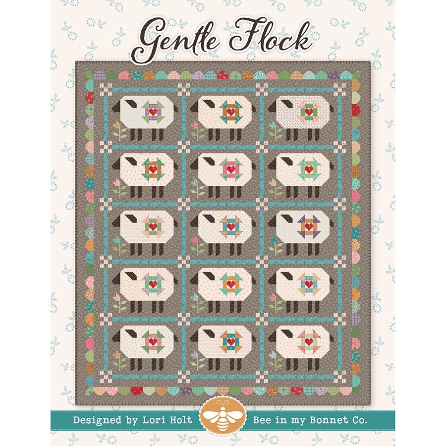 Gentle Flock Quilt Pattern by Lori Holt of Bee in My Bonnet Co. - It's Sew Emma from Fort Worth Fabric Studio