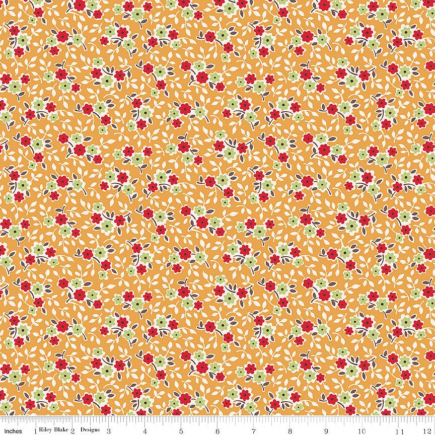 Gentler Times Cherish Cider - Riley Blake from Fort Worth Fabric Studio
