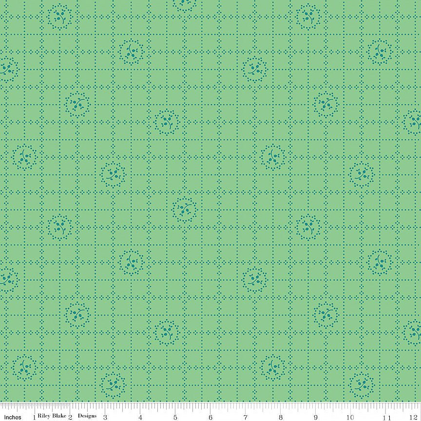 Gentler Times Delicate Leaf - Riley Blake from Fort Worth Fabric Studio