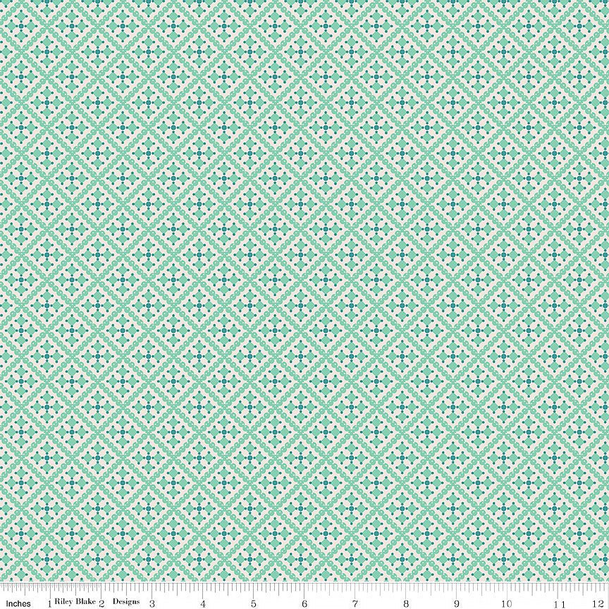 Gentler Times Shenanigans Sea Glass - Riley Blake from Fort Worth Fabric Studio