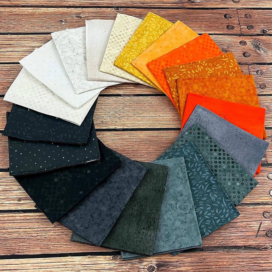 Ghost Town Fat Quarter Bundle | Fundamentals by White Owl Textiles - White Owl Textiles from Fort Worth Fabric Studio