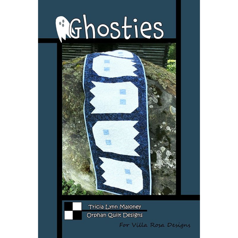 Ghosties Table Runner Pattern PDF Download - Villa Rosa Designs from Fort Worth Fabric Studio
