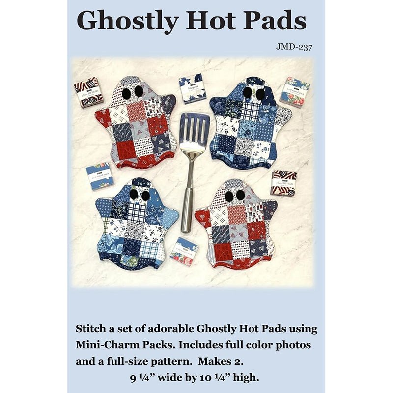 Ghostly Hot Pads Pattern by J. Minnis Designs - J. Minnis Designs from Fort Worth Fabric Studio
