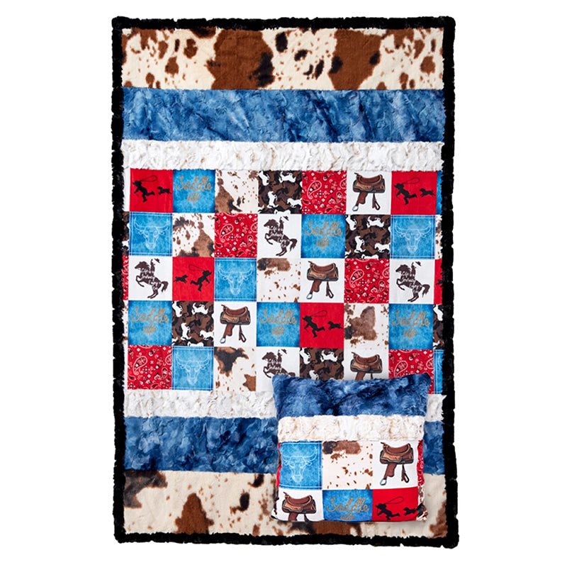 Giddy Up! Quilt Kit with Cuddle by Shannon - Shannon Fabrics from Fort Worth Fabric Studio