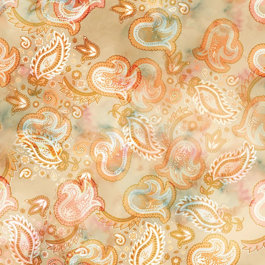 Gone Country Paisley Buff - Benartex from Fort Worth Fabric Studio