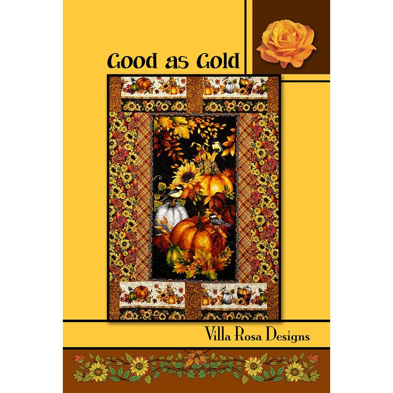 Good As Gold Quilt Pattern PDF Download - Villa Rosa Designs from Fort Worth Fabric Studio