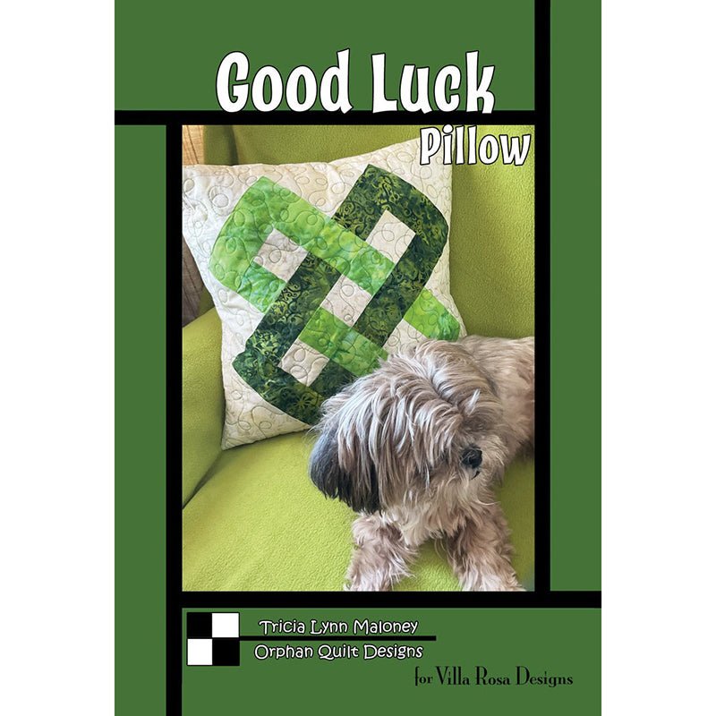 Good Luck Pillow Pattern PDF Download - Villa Rosa Designs from Fort Worth Fabric Studio
