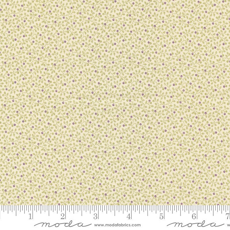 Goodnight Irene Berry Vines Sage - Moda from Fort Worth Fabric Studio