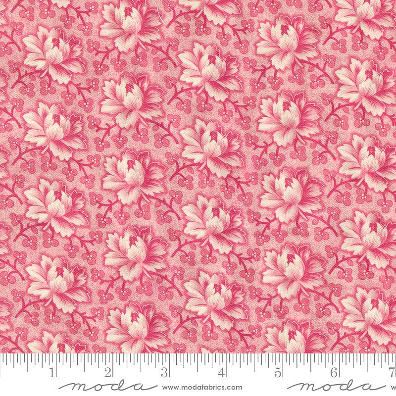 Goodnight Irene Rose Florals Carnation - Moda from Fort Worth Fabric Studio