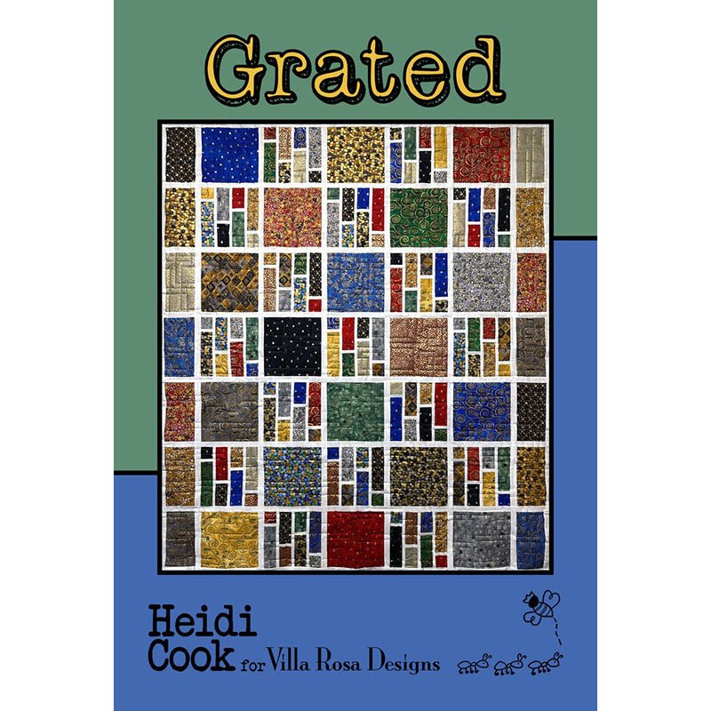 Grated Quilt Pattern PDF Download - Villa Rosa Designs from Fort Worth Fabric Studio