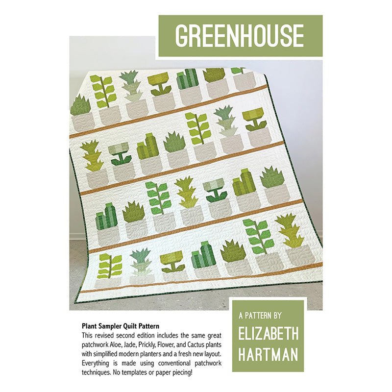 Greenhouse Quilt Pattern by Elizabeth Hartman Pattern by Elizabeth Hartman