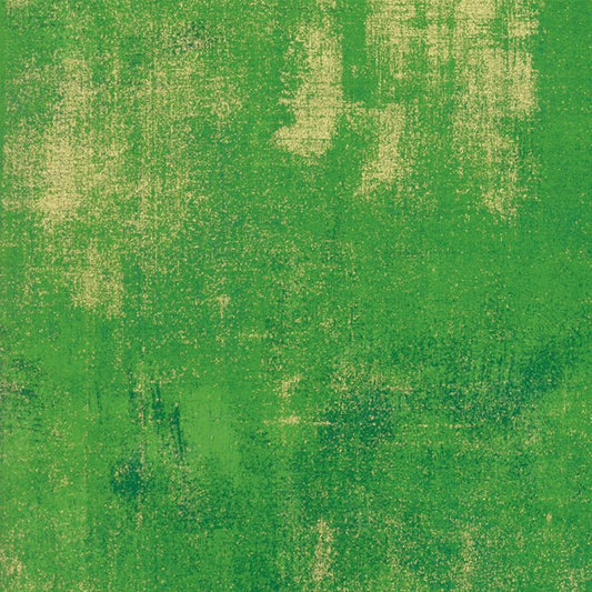 Grunge Metallic Fern Yardage by Moda