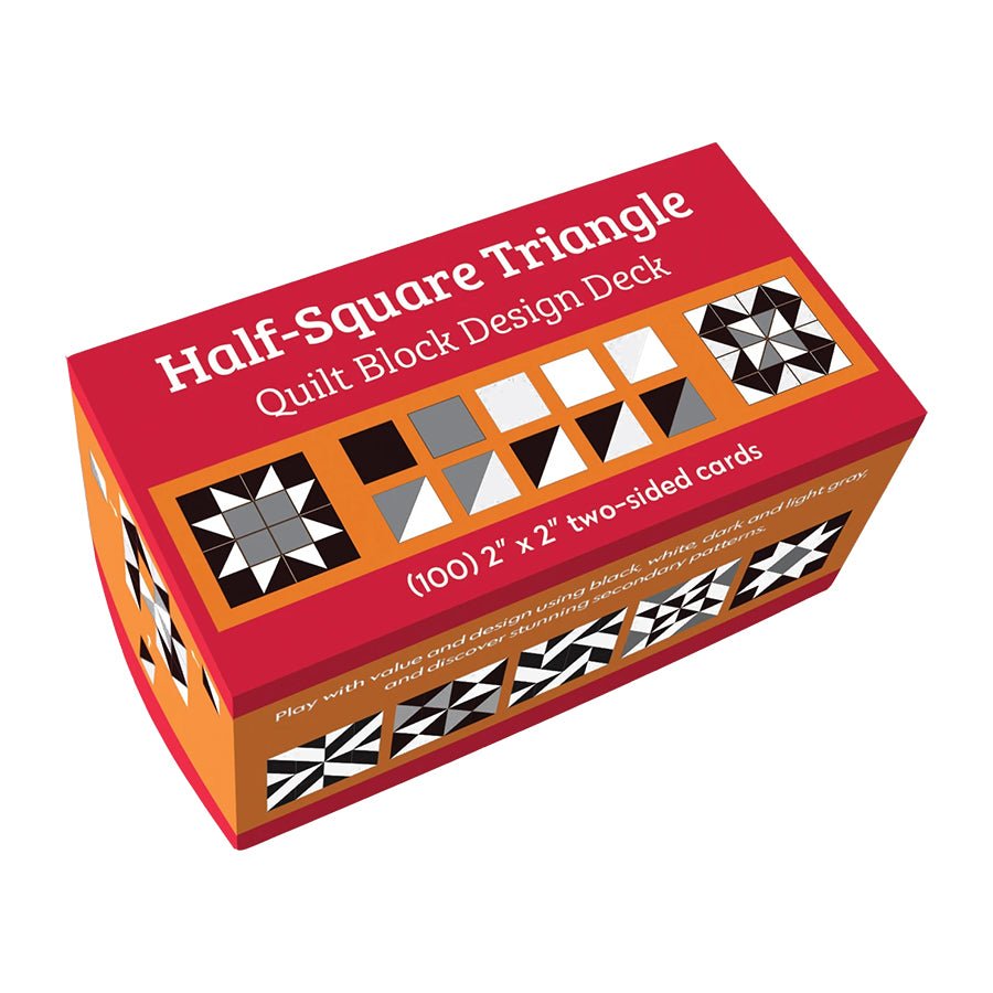 Half - Square Triangle Quilt Block Design Card Deck - C&T Publishing from Fort Worth Fabric Studio