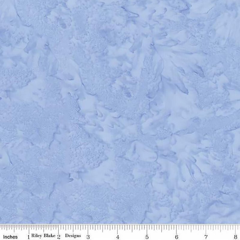 Hand - Dyes Batiks Light Cornflower - Riley Blake from Fort Worth Fabric Studio