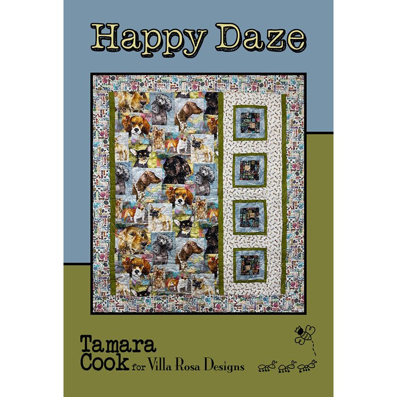 Happy Daze Quilt Pattern PDF Download - Villa Rosa Designs from Fort Worth Fabric Studio