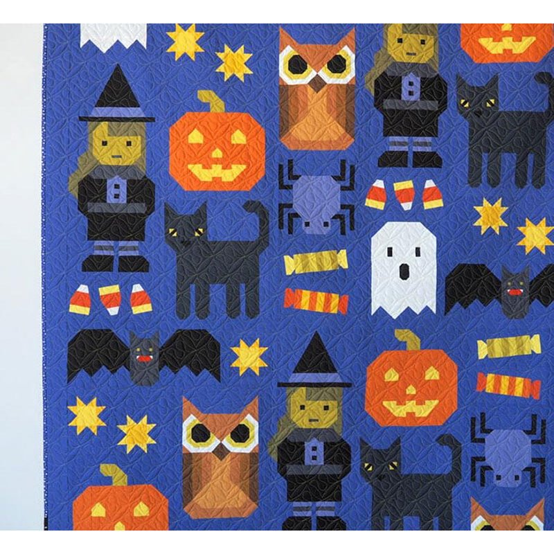 Happy Halloween Quilt Pattern by Elizabeth Hartman - Elizabeth Hartman from Fort Worth Fabric Studio