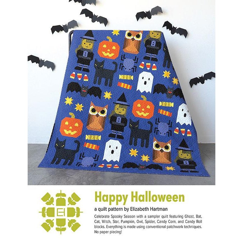 Happy Halloween Quilt Pattern by Elizabeth Hartman - Elizabeth Hartman from Fort Worth Fabric Studio