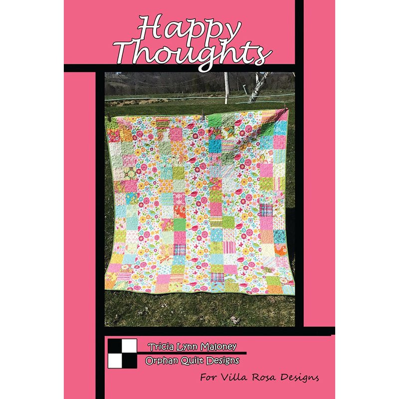 Happy Thoughts Quilt Pattern PDF Download - Villa Rosa Designs from Fort Worth Fabric Studio