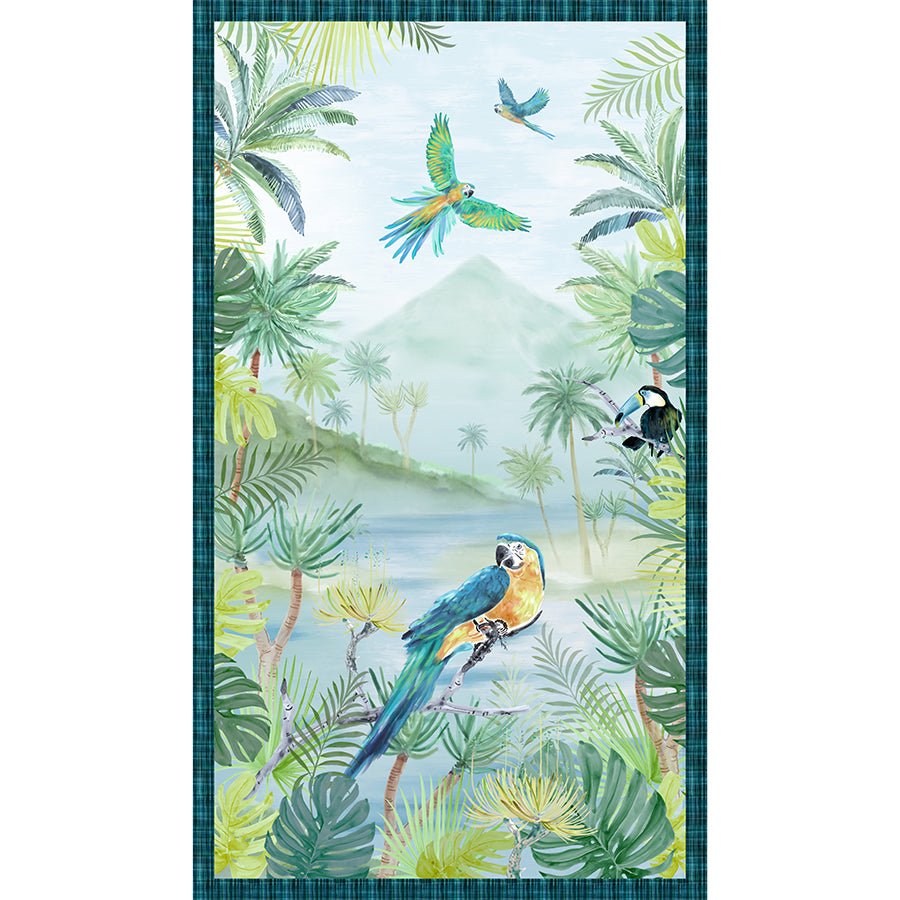 Haven 24" Paradise Panel Day - Windham from Fort Worth Fabric Studio