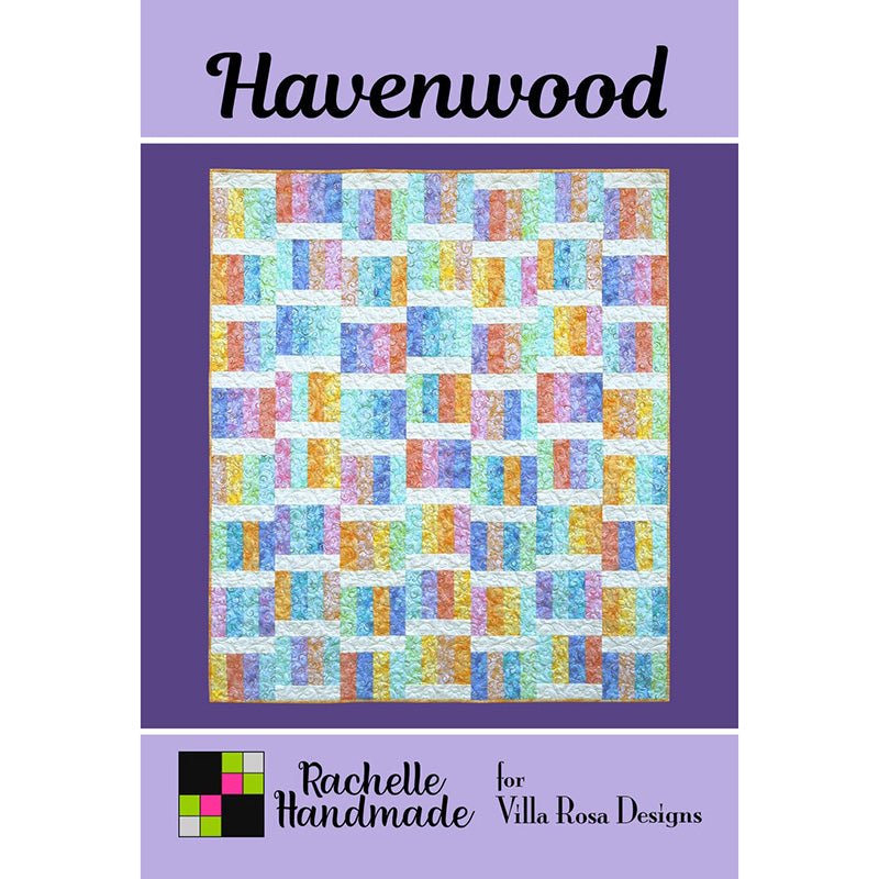 Havenwood Quilt Pattern PDF Download - Villa Rosa Designs from Fort Worth Fabric Studio