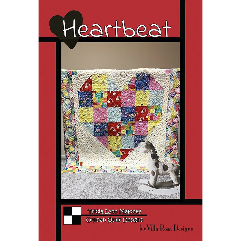Heartbeat Quilt Pattern - Villa Rosa Designs from Fort Worth Fabric Studio