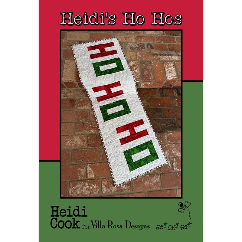 Heidi's Ho Hos Table Runner Pattern PDF Download Pattern PDF by Villa Rosa Designs