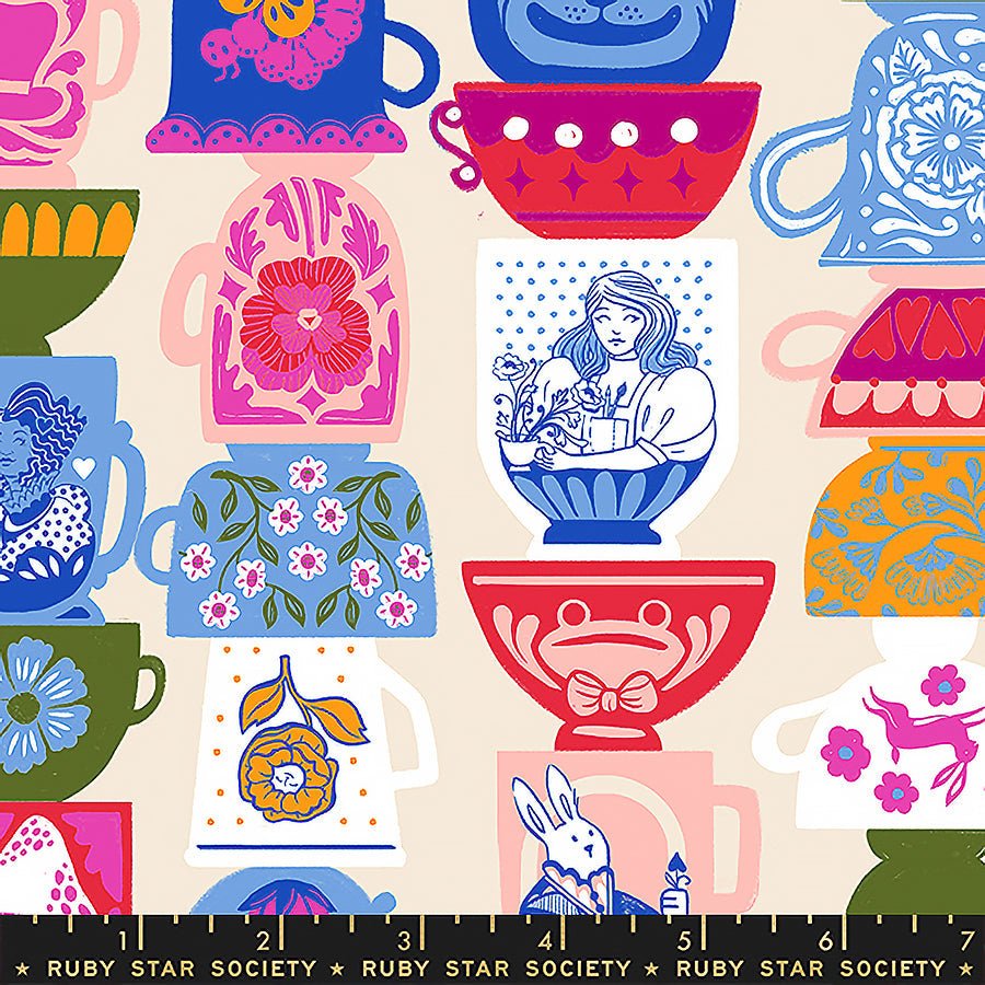 Hello Alice Tea Party Shell - Ruby Star Society from Fort Worth Fabric Studio