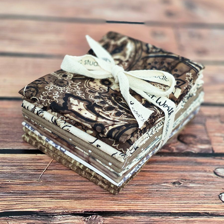 Hill Country Saddle – FWFS Exclusive 7 Piece Fat Quarter Bundle - Fort Worth Fabric Studio from Fort Worth Fabric Studio