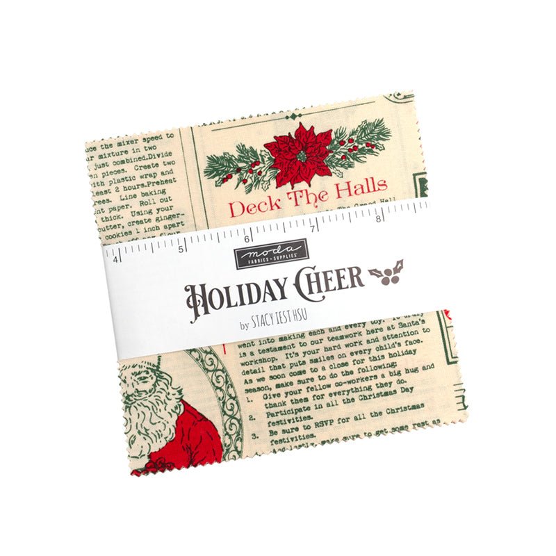 Holiday Cheer Charm Pack - Moda from Fort Worth Fabric Studio