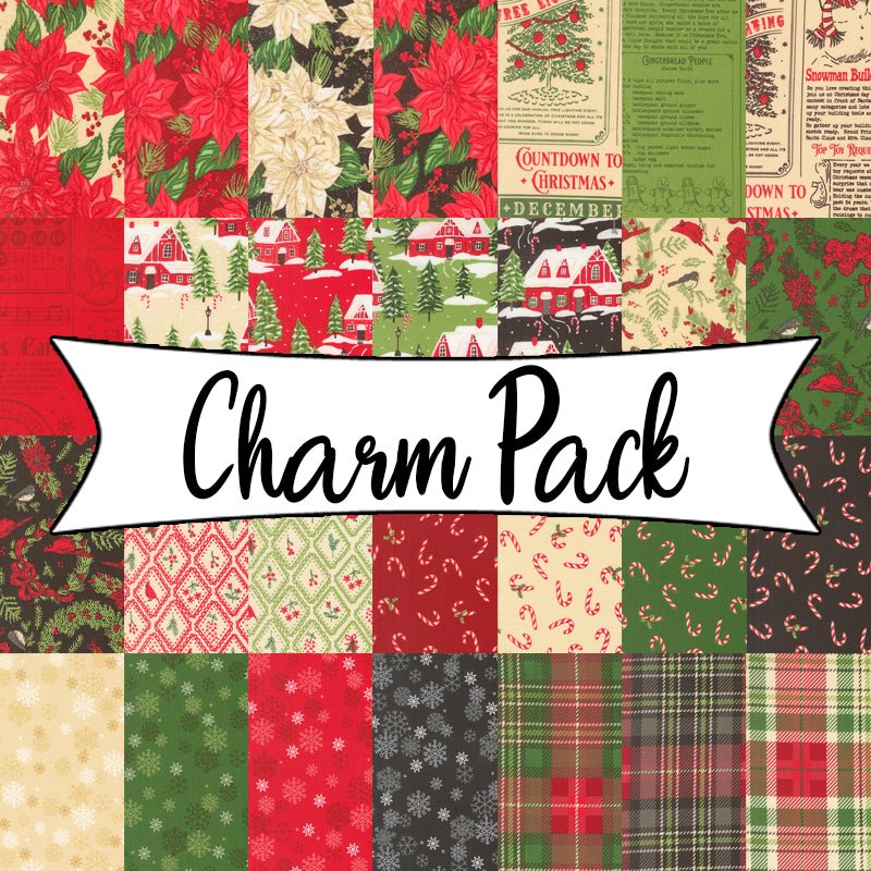 Holiday Cheer Charm Pack - Moda from Fort Worth Fabric Studio
