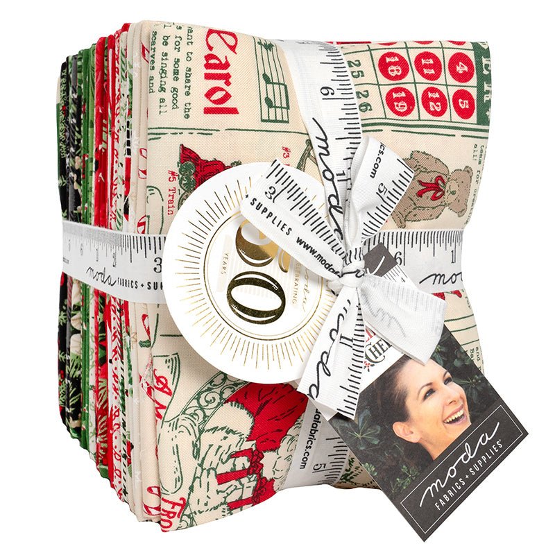Holiday Cheer Fat Quarter + Panel Bundle - Moda from Fort Worth Fabric Studio