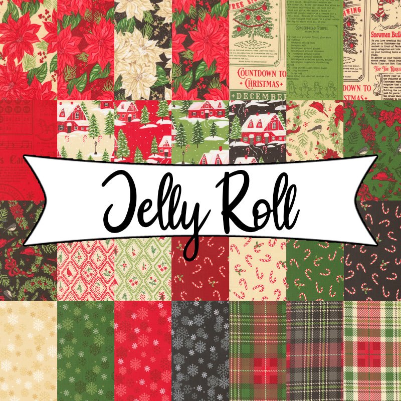 Holiday Cheer Jelly Roll - Moda from Fort Worth Fabric Studio