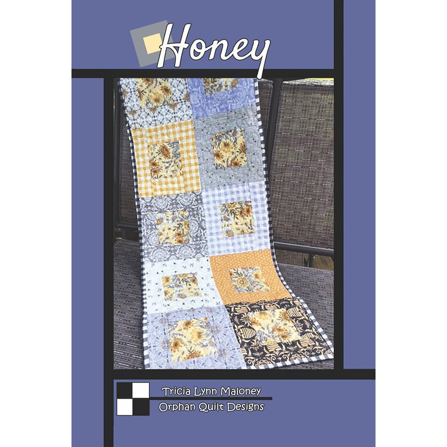 Honey Table Runner Pattern PDF Download - Villa Rosa Designs from Fort Worth Fabric Studio