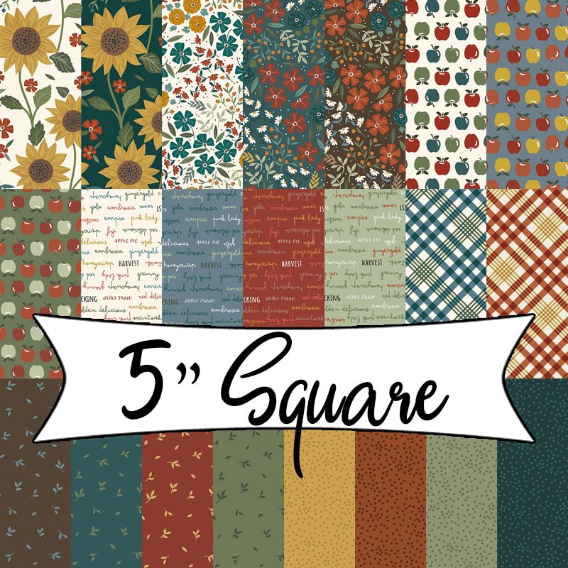 Honeycrisp 5" Squares - Windham from Fort Worth Fabric Studio