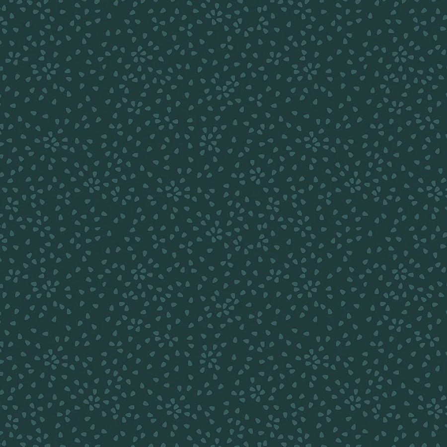 Honeycrisp Speck Deep Teal - Windham from Fort Worth Fabric Studio