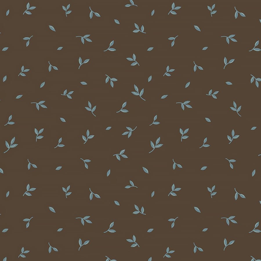 Honeycrisp Tumbling Leaves Brown - Windham from Fort Worth Fabric Studio