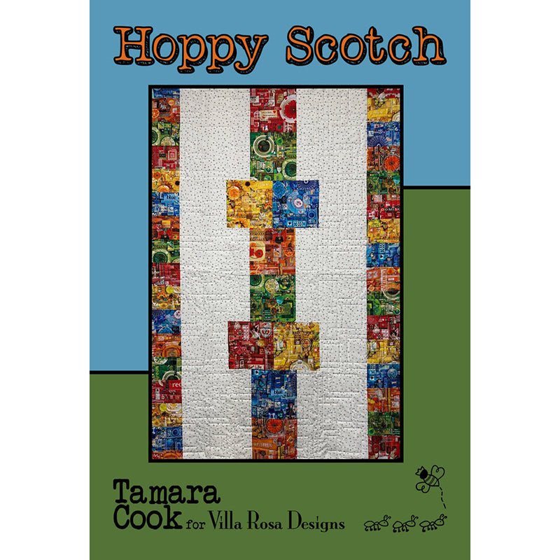 Hoppy Scotch Quilt Pattern PDF Download - Villa Rosa Designs from Fort Worth Fabric Studio