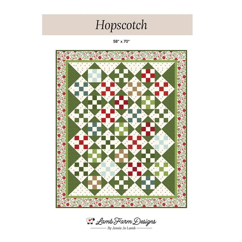 Hopscotch Quilt Pattern by Lamb Farm Designs - Lamb Farm Designs from Fort Worth Fabric Studio