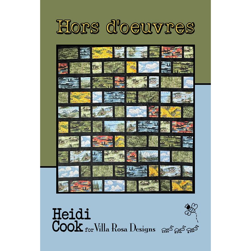 Hors D'oeuvres Quilt Pattern PDF Download - Villa Rosa Designs from Fort Worth Fabric Studio