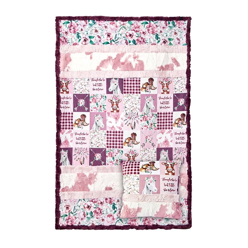 Howdy, Darlin' Quilt Kit with Cuddle by Shannon - Shannon Fabrics from Fort Worth Fabric Studio