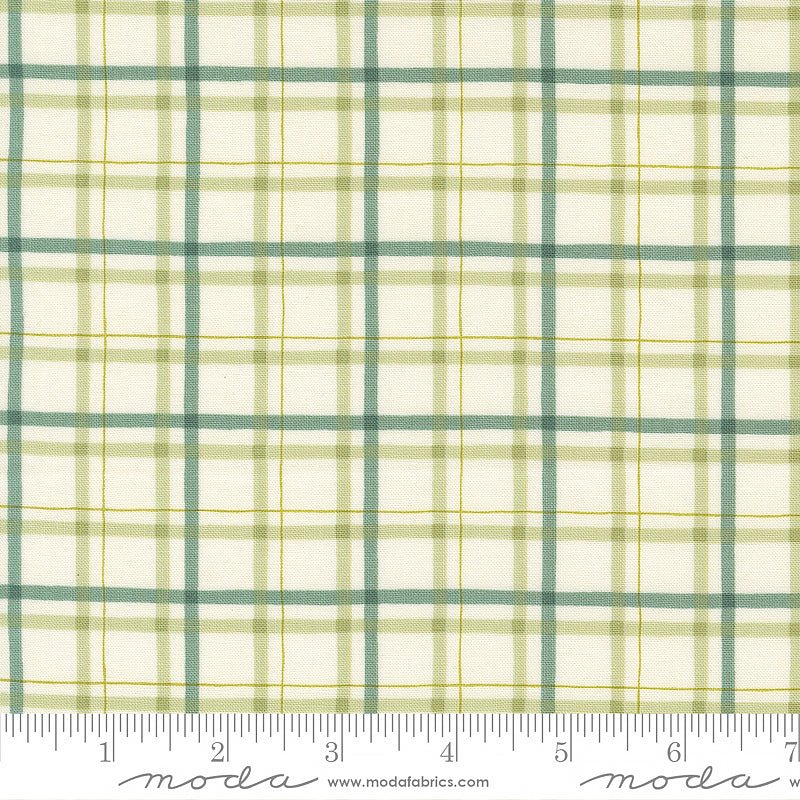 I Love Fall Most Of All Checks & Plaids Warm White - Moda from Fort Worth Fabric Studio